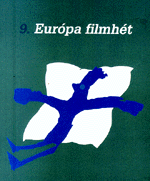 The logo of the 9th Europe Film Week in Budapest