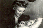 Az rvahzi kisbabval, Talpalatnyi fld, 1949